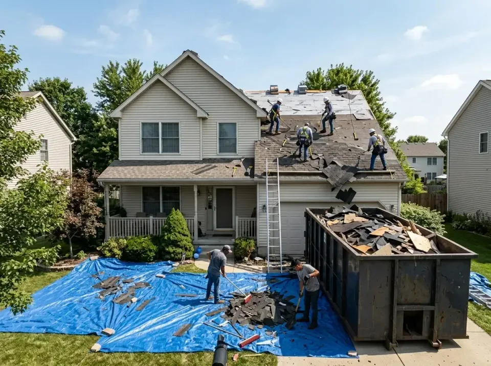 roof-replacement-debris-remova-004 — frequently asked questions, Cheapest Dumpster Rentals in Escatawpa, MS